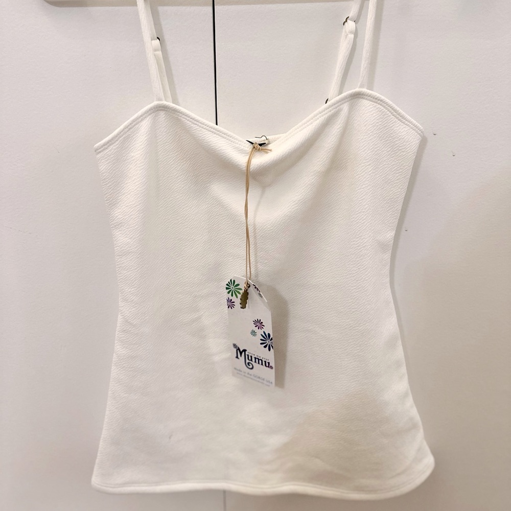 Show me your mumu white tank top